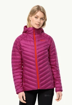 Wandelen|Voor- En Najaarsjacks/-Jassen|Jack Wolfskin Passamani Down Hoody W