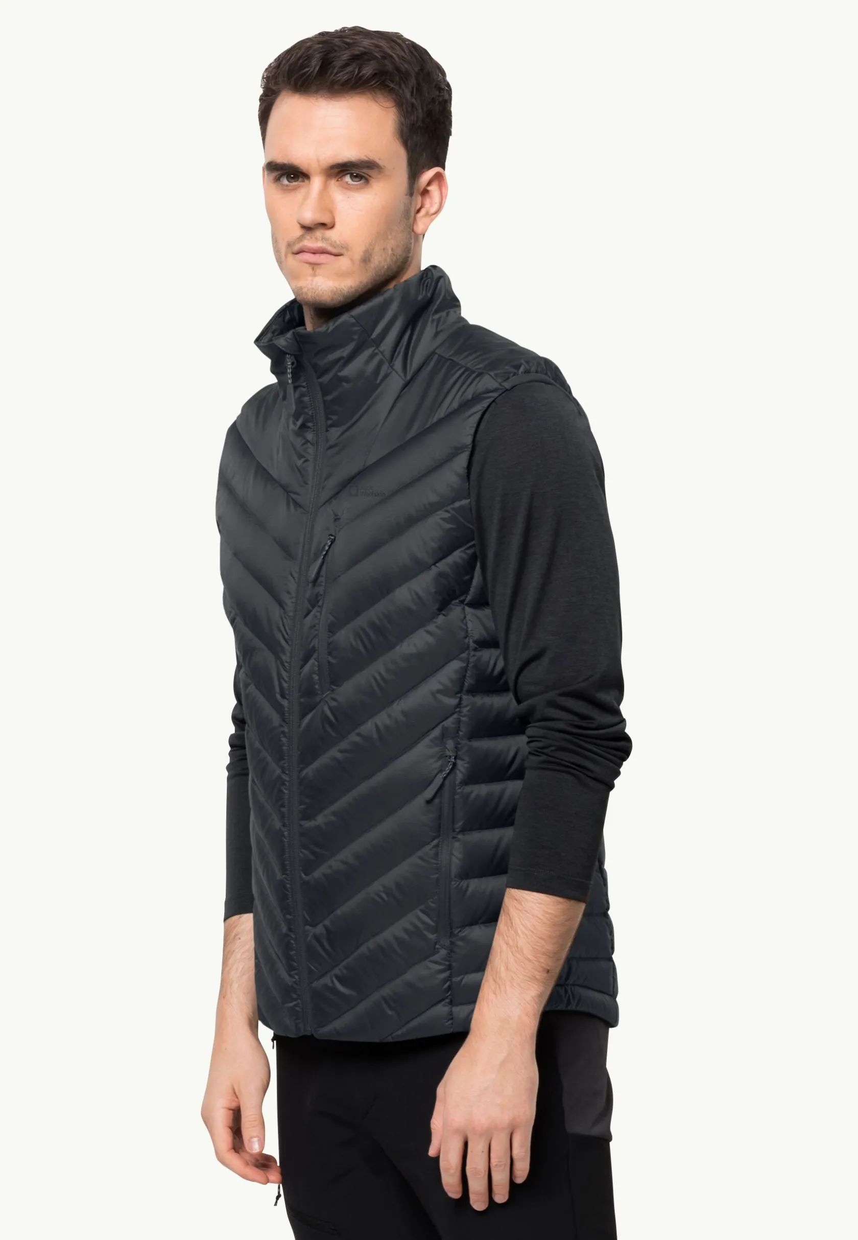 Wandelen|Voor- En Najaarsjacks/-Jassen|Jack Wolfskin Passamani Down Vest M