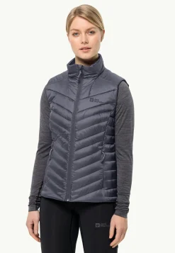 Wandelen|Voor- En Najaarsjacks/-Jassen|Jack Wolfskin Passamani Down Vest W