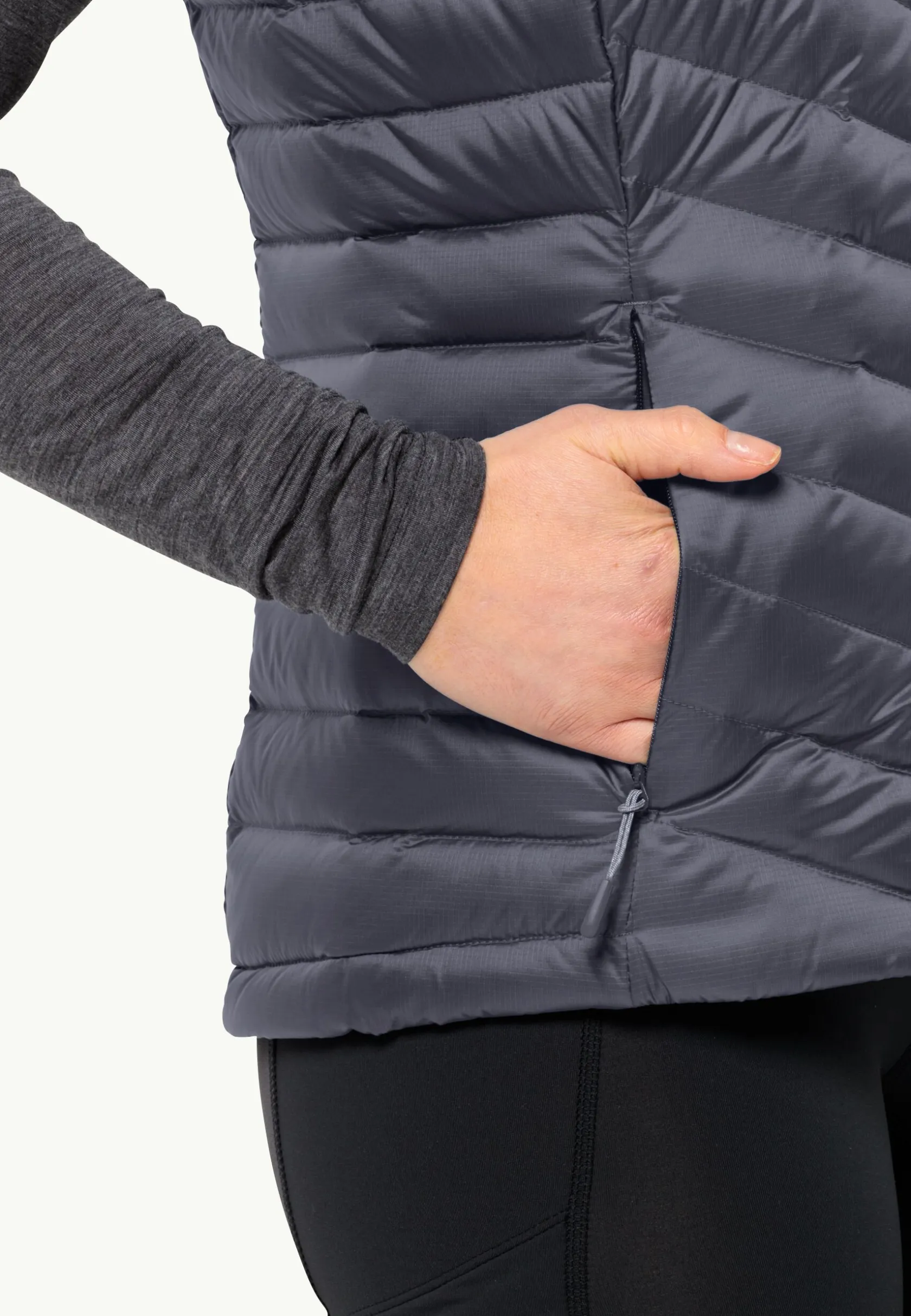 Wandelen|Voor- En Najaarsjacks/-Jassen|Jack Wolfskin Passamani Down Vest W