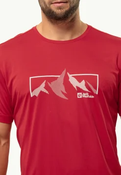 Wandelen|Lifestyle|Jack Wolfskin Peak Graphic T M