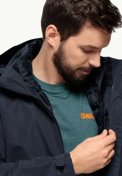 Wandelen|Voor- En Najaarsjacks/-Jassen|Jack Wolfskin Pilvi Down Jkt M Rds