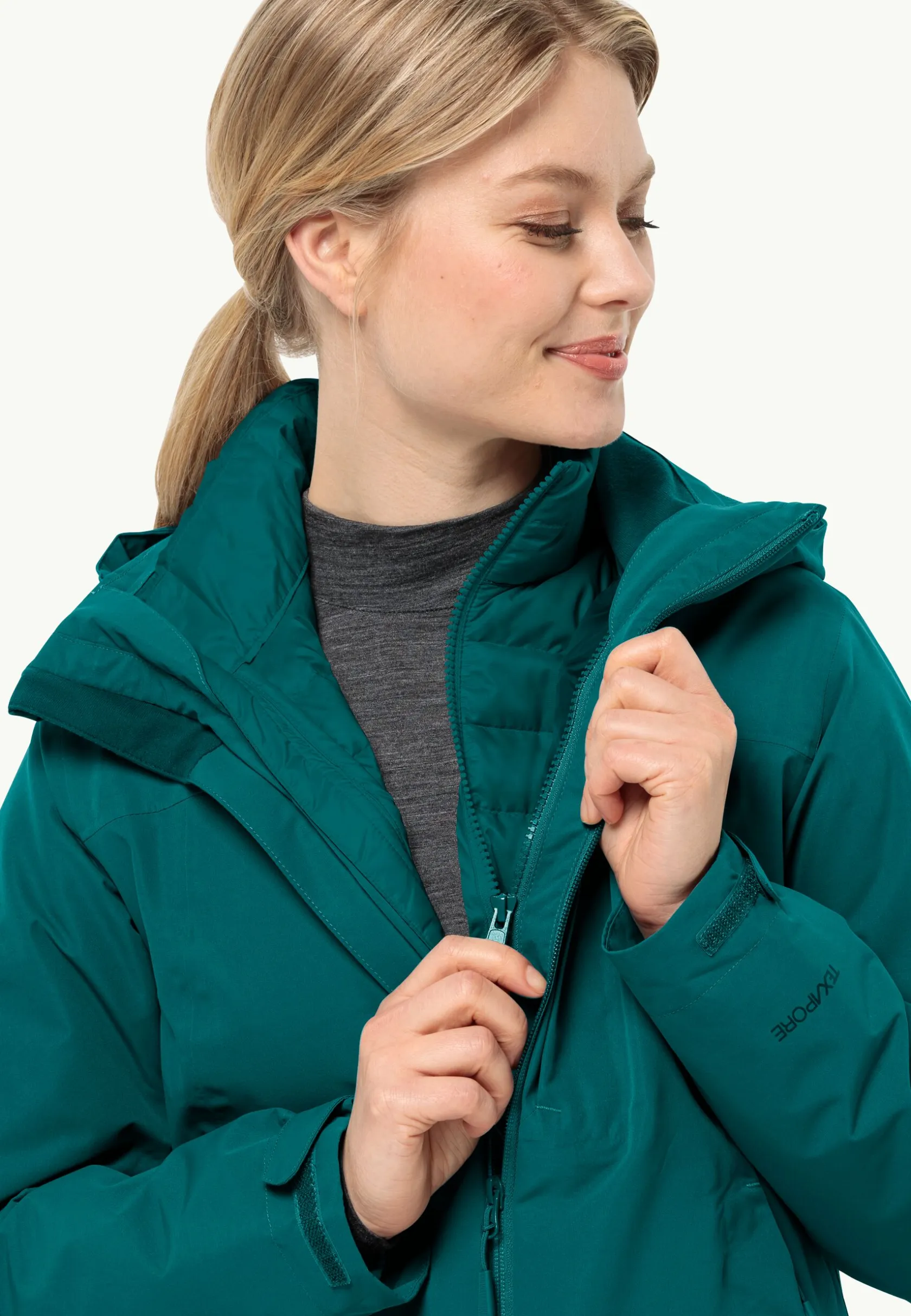 Wandelen|Voor- En Najaarsjacks/-Jassen|Jack Wolfskin Pilvi Down Jkt W Rds