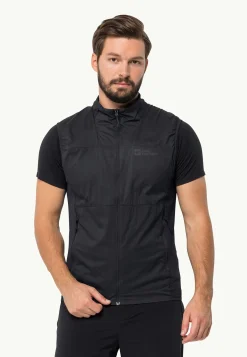Wandelen|Voor- En Najaarsjacks/-Jassen|Jack Wolfskin Prelight Alpha Vest M black