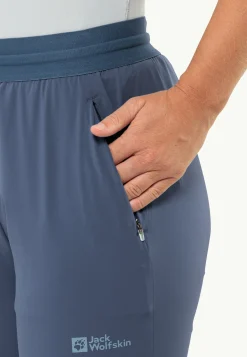 Wandelen|Softshellbroeken|Jack Wolfskin Prelight Chill Pants W