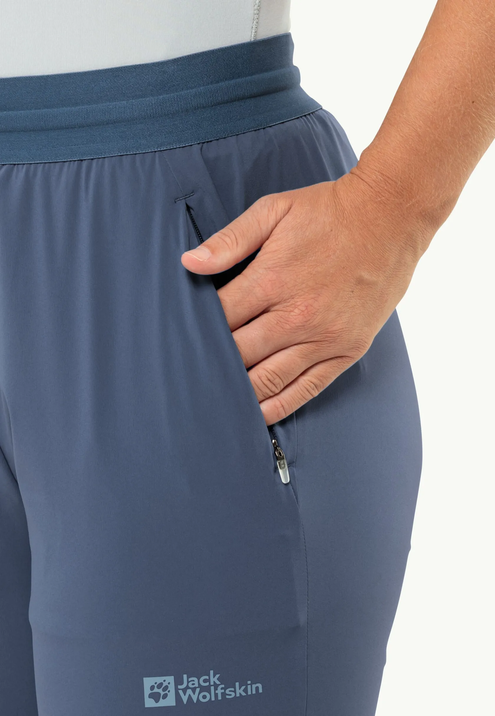 Wandelen|Softshellbroeken|Jack Wolfskin Prelight Chill Pants W