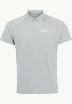 Functionele Shirts|Poloshirts|Jack Wolfskin Prelight Chill Polo M