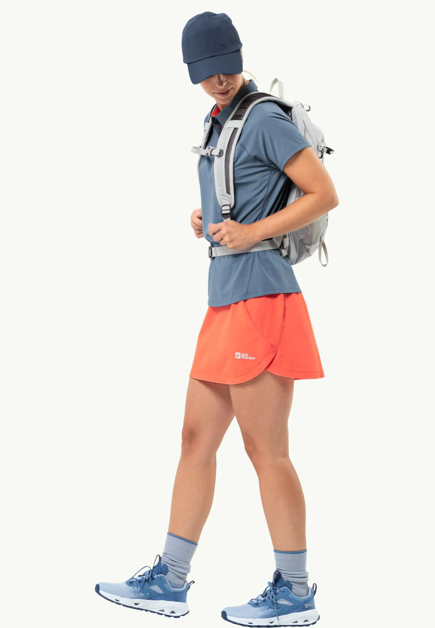 Wandelen|Rokken & Shorts|Jack Wolfskin Prelight Chill Skort W