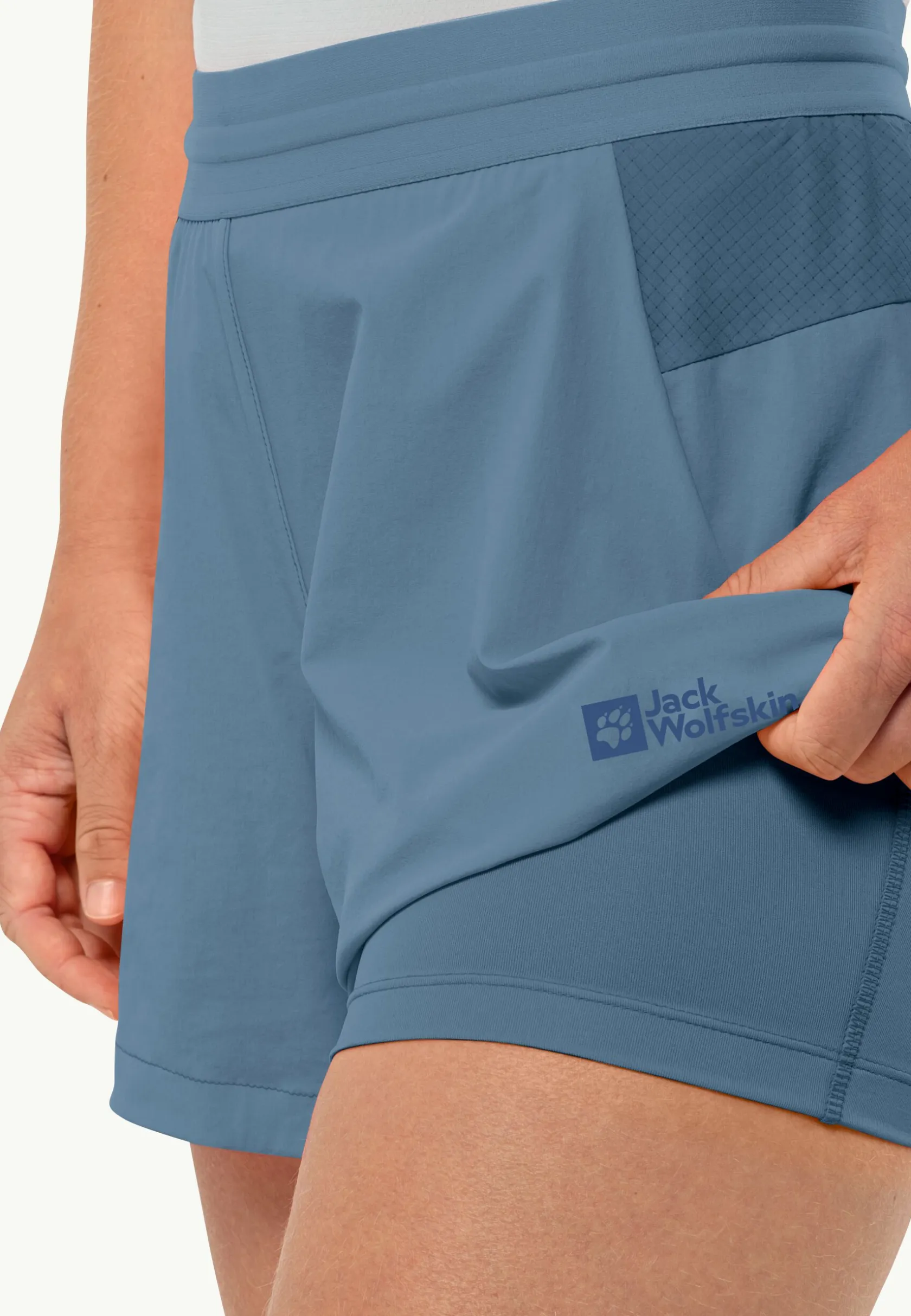 Wandelen|Rokken & Shorts|Jack Wolfskin Prelight 2in1 Shorts W