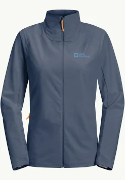 Wandelen|Voor- En Najaarsjacks/-Jassen|Jack Wolfskin Prelight Jkt W Evening Sky