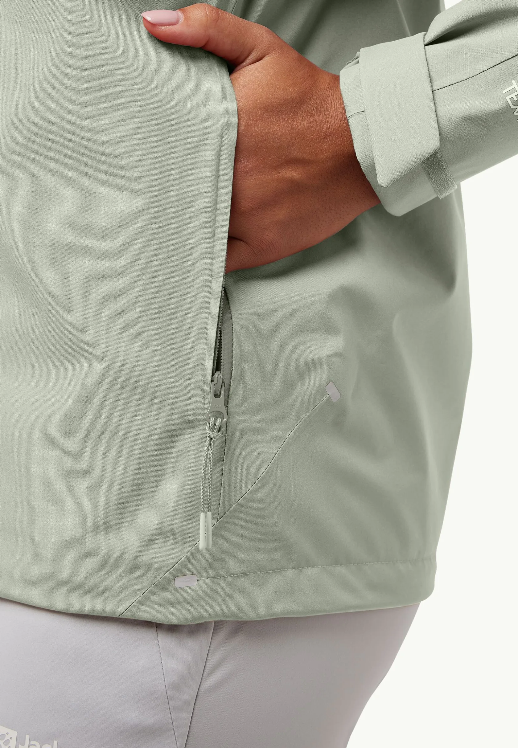 Voor- En Najaarsjacks/-Jassen|Regenjacks|Jack Wolfskin Prelight 2l Ins Jkt W mint leaf