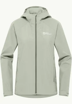 Voor- En Najaarsjacks/-Jassen|Regenjacks|Jack Wolfskin Prelight 2l Ins Jkt W mint leaf