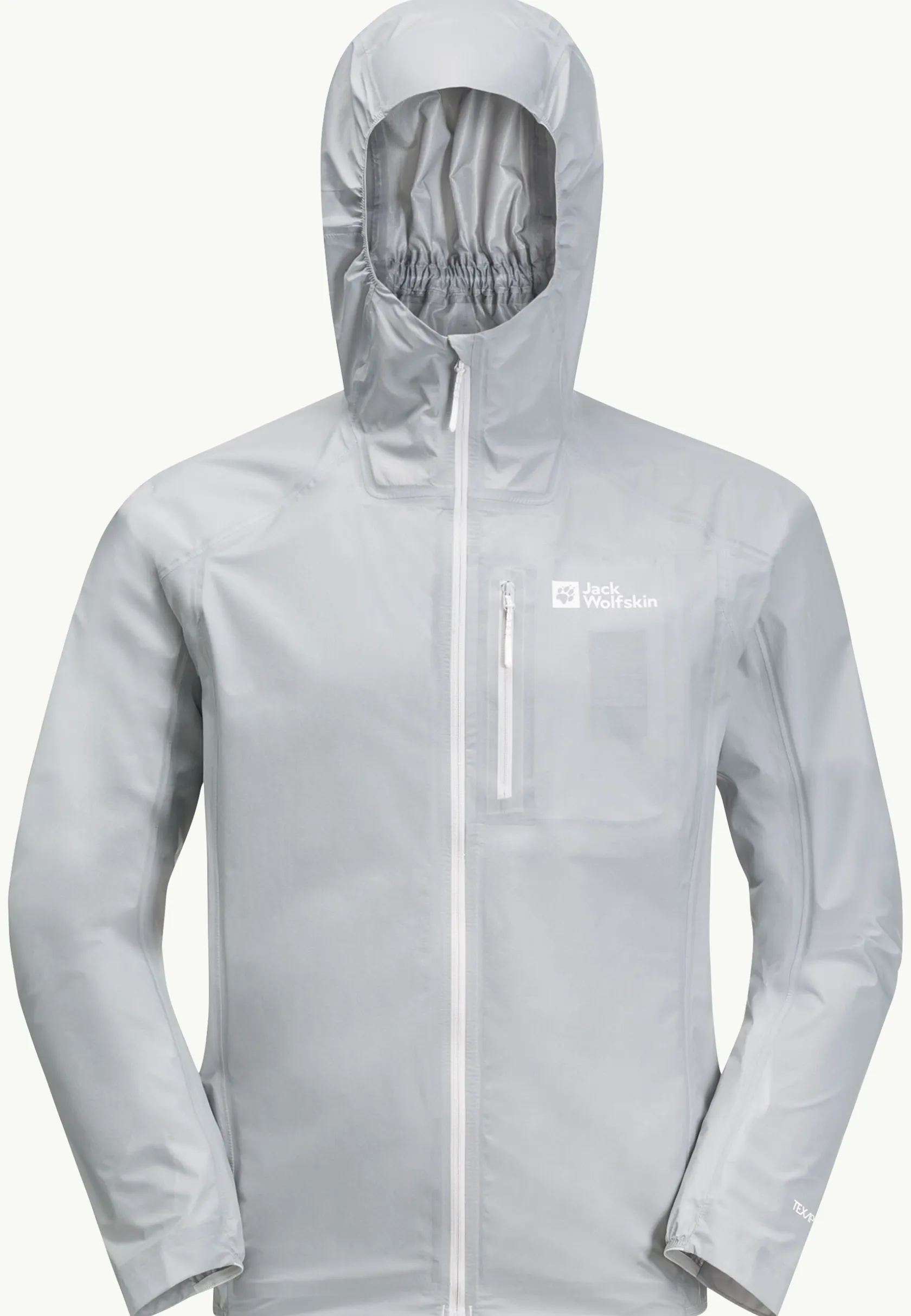 Wandelen|Voor- En Najaarsjacks/-Jassen|Jack Wolfskin Prelight 3l Jkt M Cool Grey
