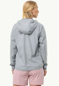 Wandelen|Voor- En Najaarsjacks/-Jassen|Jack Wolfskin Prelight 3l Jkt W Cool Grey