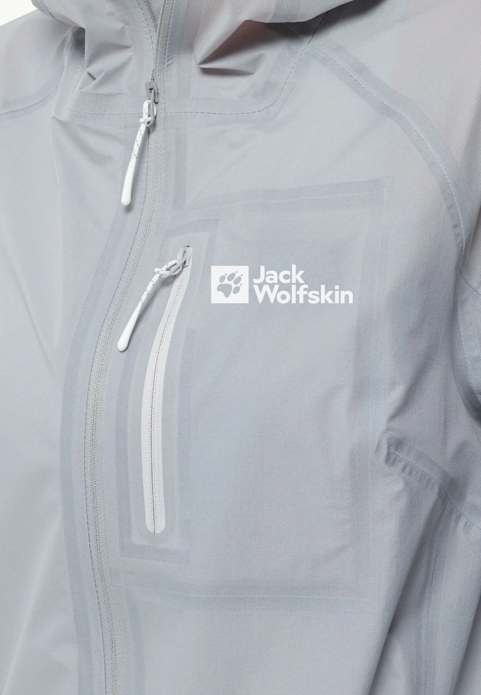 Wandelen|Voor- En Najaarsjacks/-Jassen|Jack Wolfskin Prelight 3l Jkt W Cool Grey
