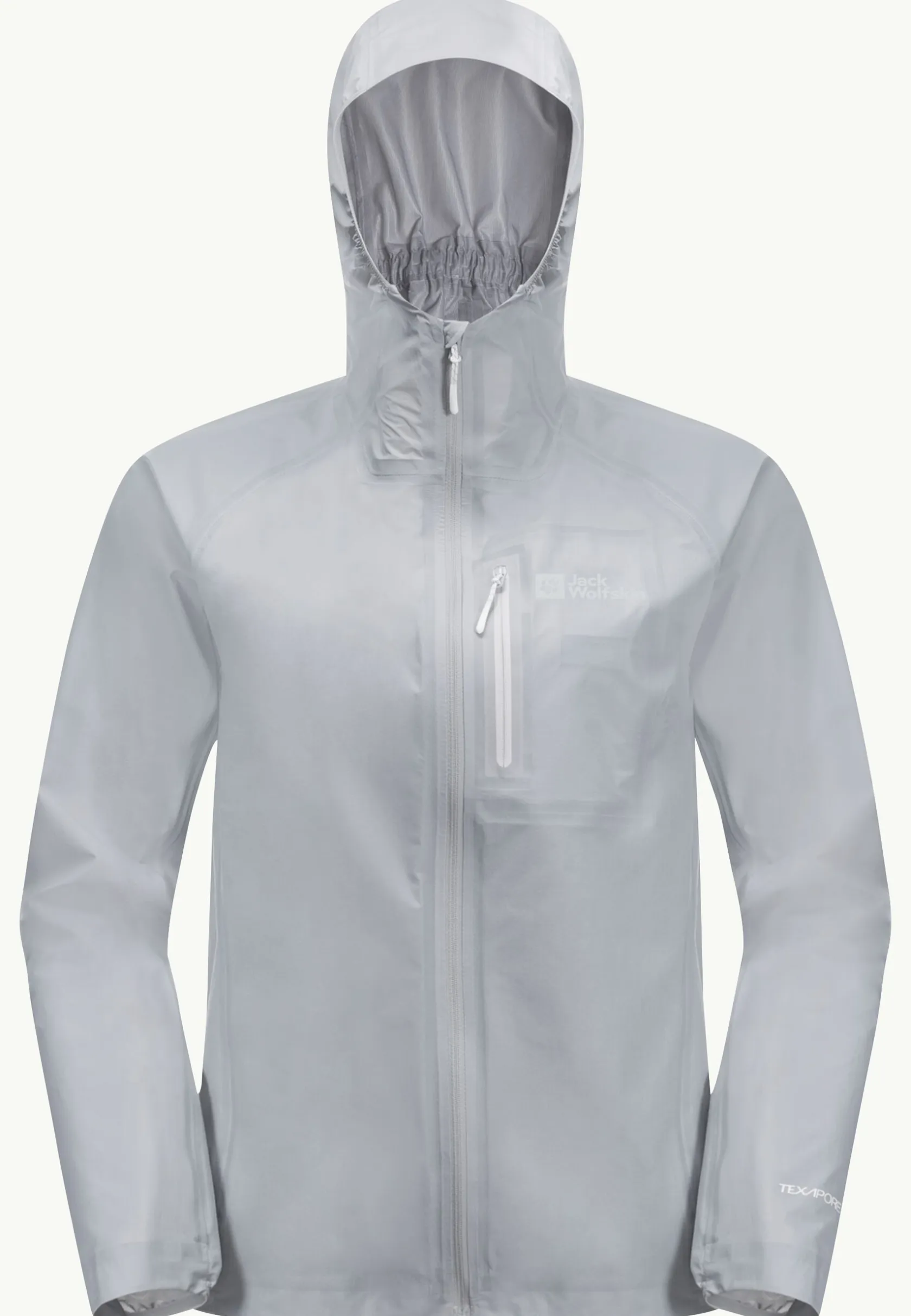 Wandelen|Voor- En Najaarsjacks/-Jassen|Jack Wolfskin Prelight 3l Jkt W Cool Grey