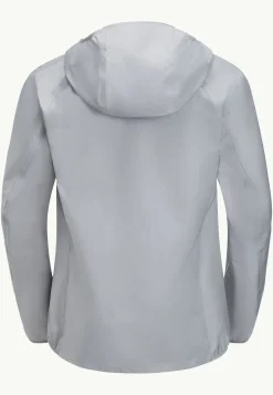 Wandelen|Voor- En Najaarsjacks/-Jassen|Jack Wolfskin Prelight 3l Jkt W Cool Grey