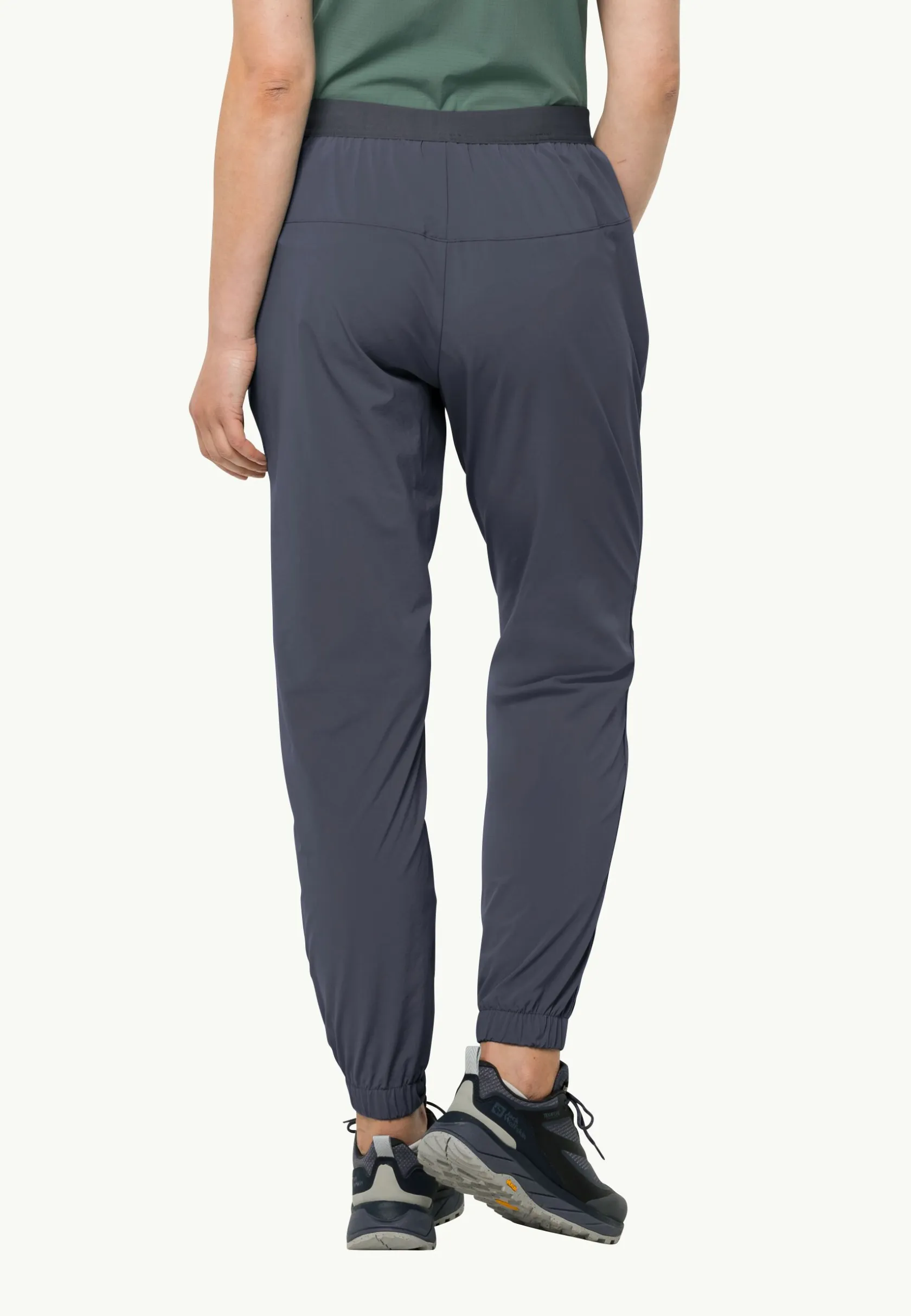 Wandelen|Softshellbroeken|Jack Wolfskin Prelight Pants W dolphin