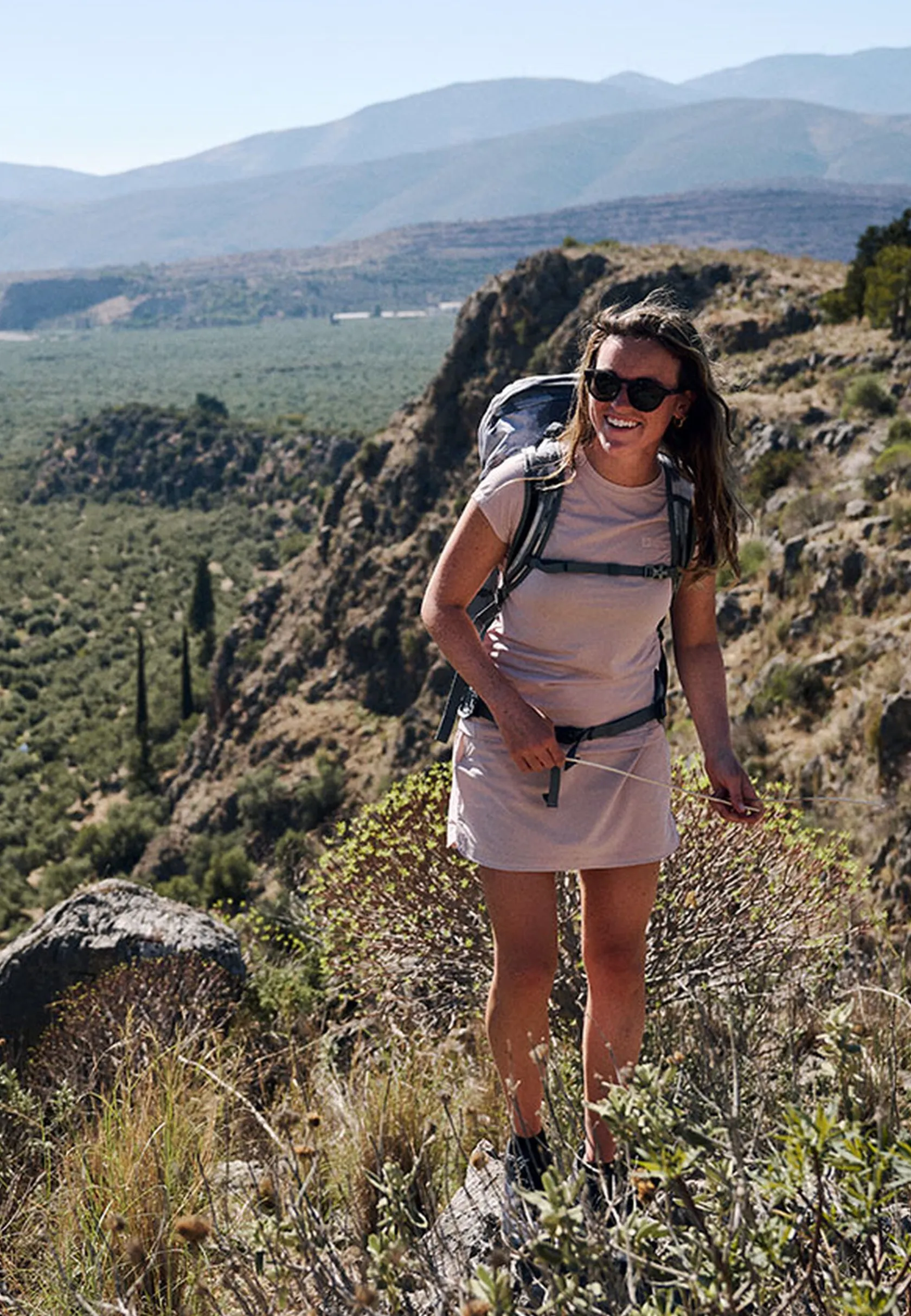 Wandelen|Rokken & Shorts|Jack Wolfskin Prelight Skort W