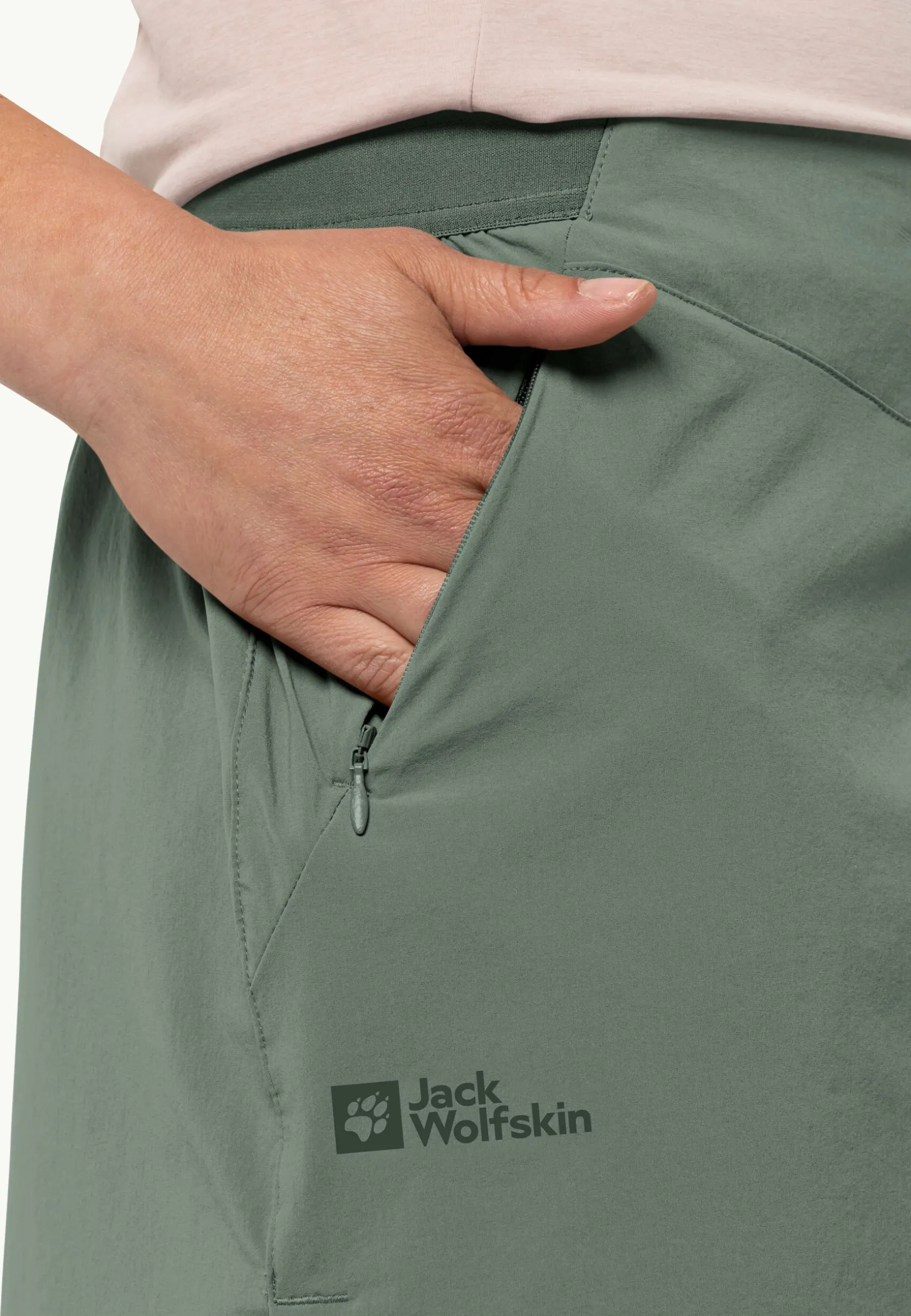 Wandelen|Rokken & Shorts|Jack Wolfskin Prelight Skort W
