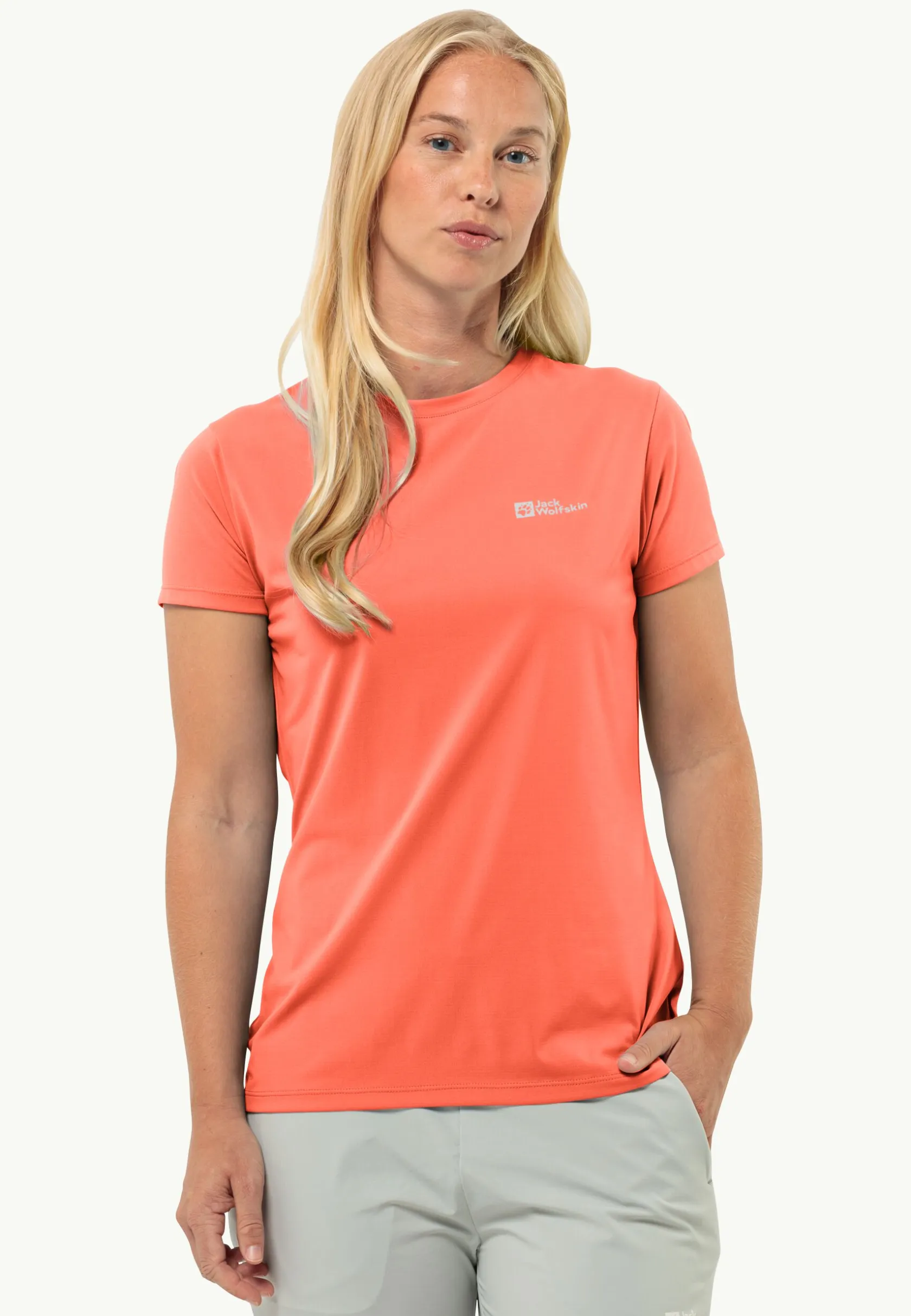 Wandelen|Functionele Shirts|Jack Wolfskin Prelight Trail T W