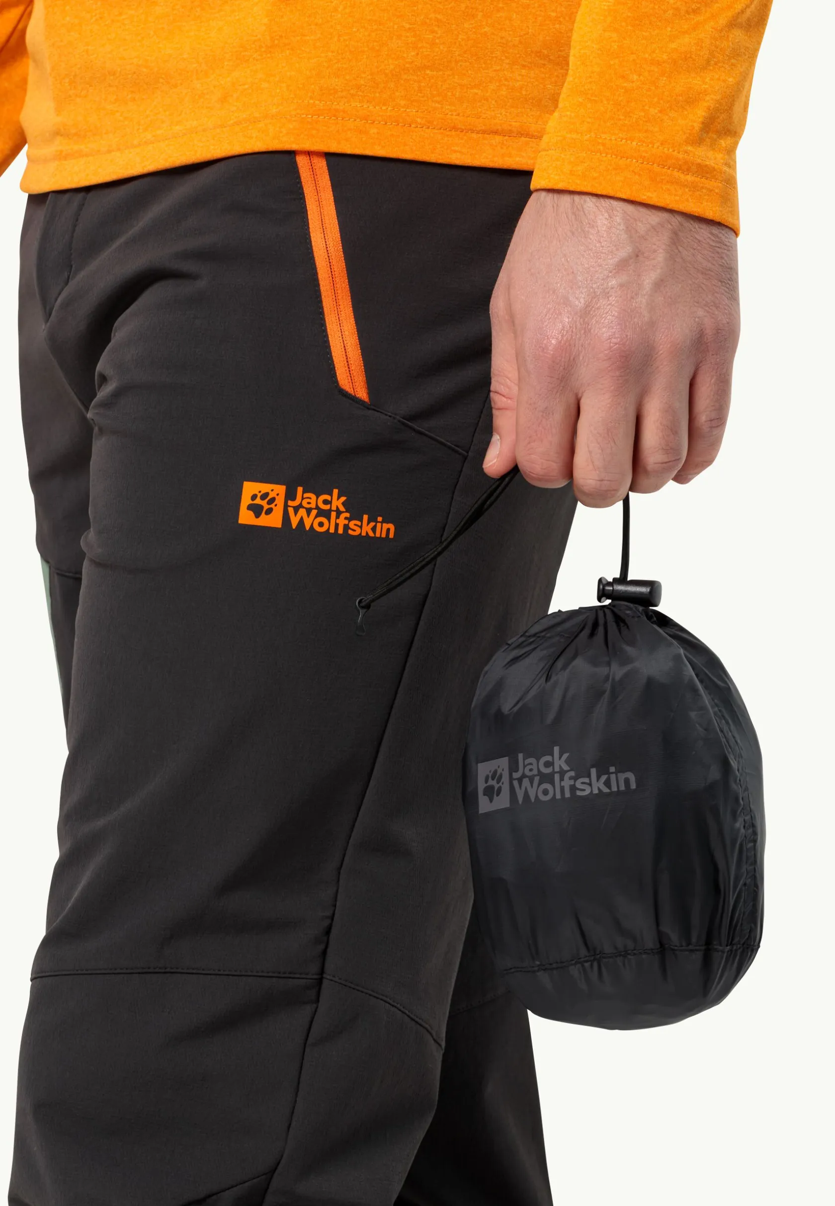 Wandelen|Lifestyle|Jack Wolfskin Rainy Day Pants black 6001