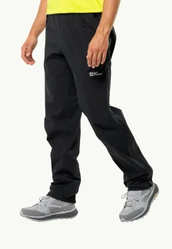 Regenbroek|Softshellbroeken|Jack Wolfskin Rainy Days 3l Pants M black