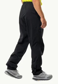Regenbroek|Softshellbroeken|Jack Wolfskin Rainy Days 3l Pants M black