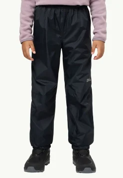 Casual Broeken|Sneeuwbroeken En Sneeuwpakken|Jack Wolfskin Rainy Days Pants Kids black