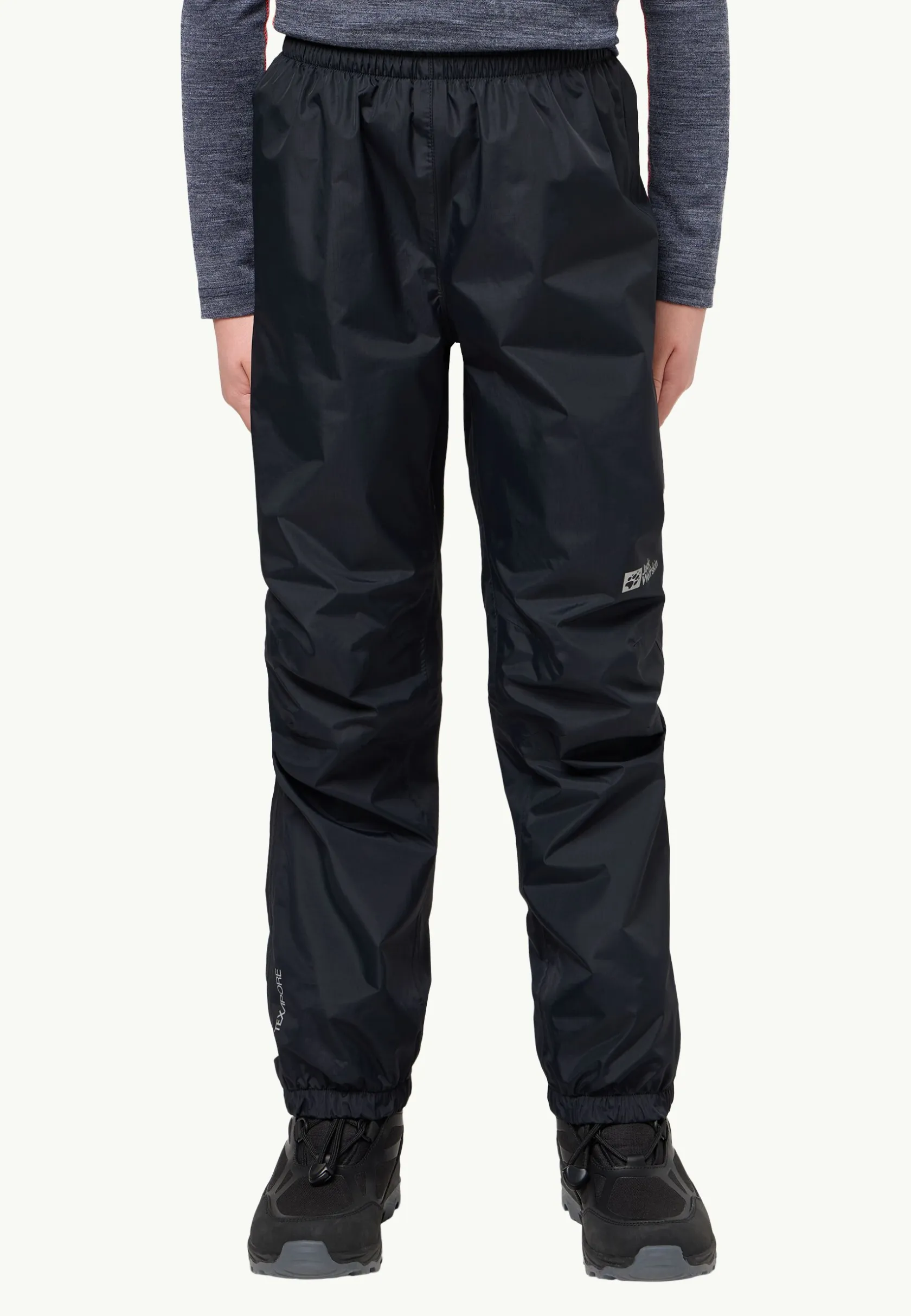 Casual Broeken|Sneeuwbroeken En Sneeuwpakken|Jack Wolfskin Rainy Days Pants Kids black