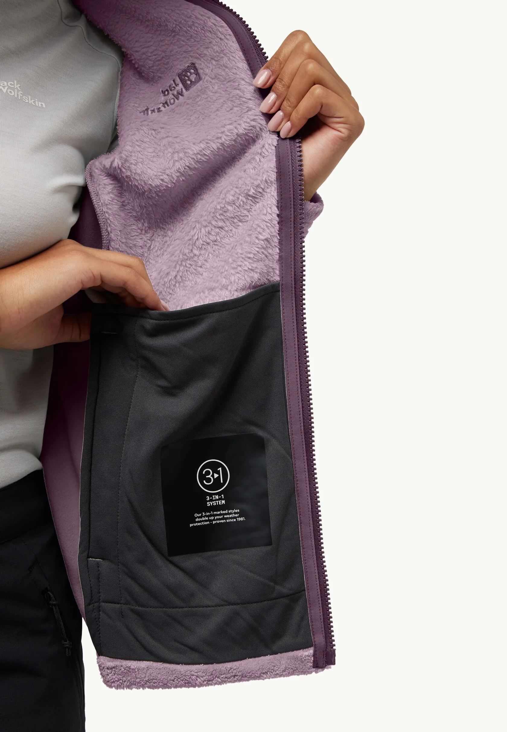 Voor- En Najaarsjacks/-Jassen|Fleece|Jack Wolfskin Rotwand Fz W