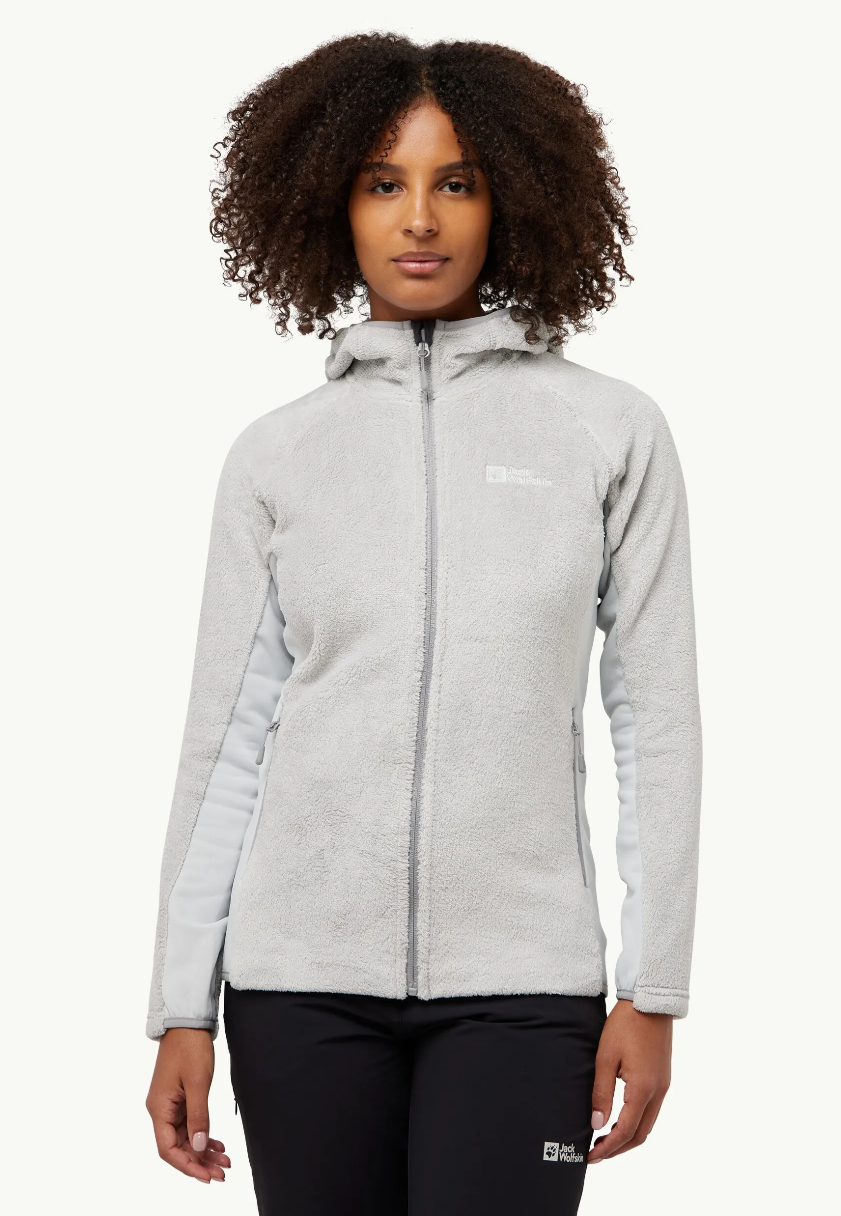 Voor- En Najaarsjacks/-Jassen|Fleece|Jack Wolfskin Rotwand Hooded Fz W