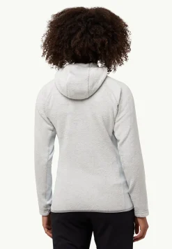 Voor- En Najaarsjacks/-Jassen|Fleece|Jack Wolfskin Rotwand Hooded Fz W