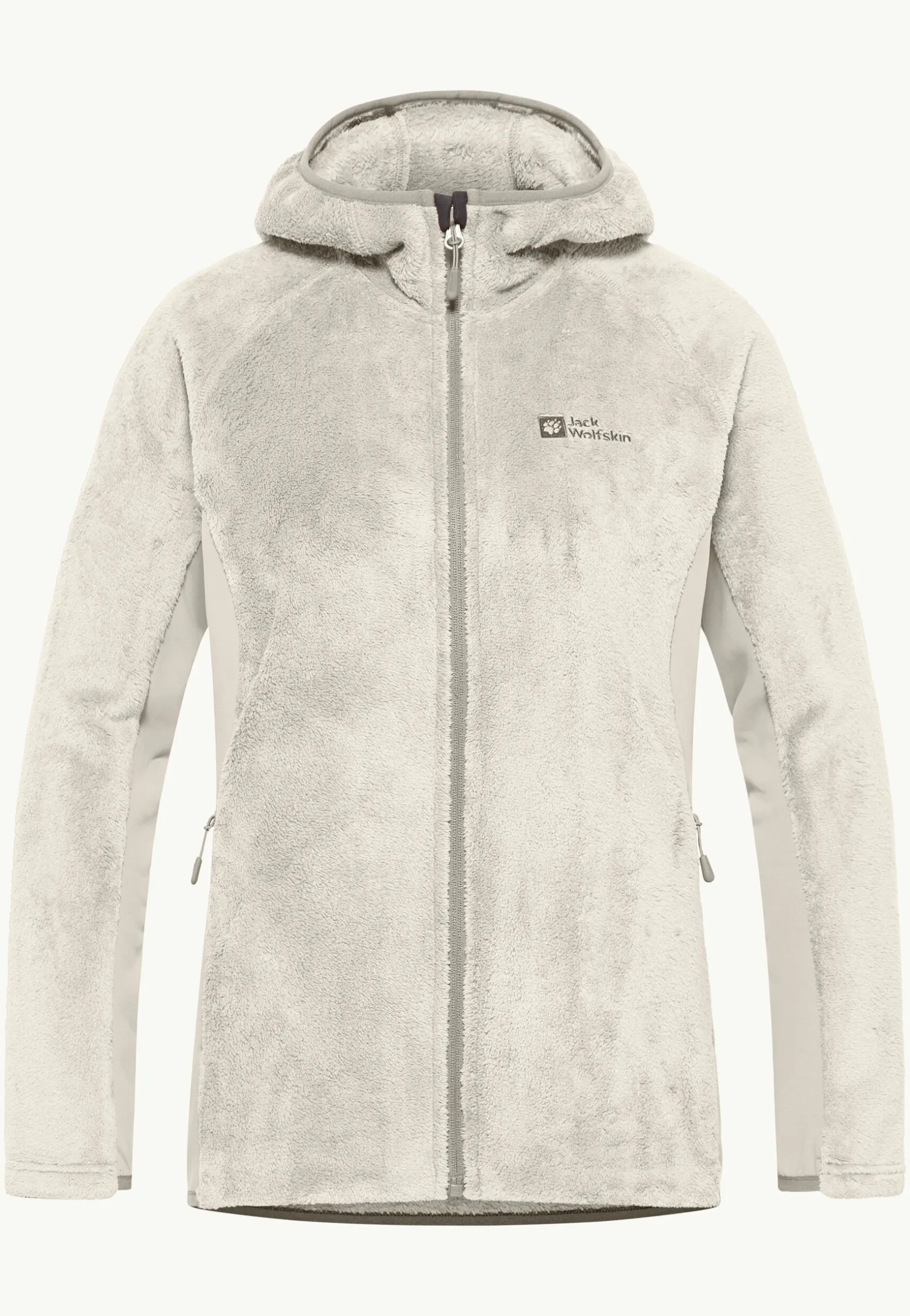 Voor- En Najaarsjacks/-Jassen|Fleece|Jack Wolfskin Rotwand Hooded Fz W
