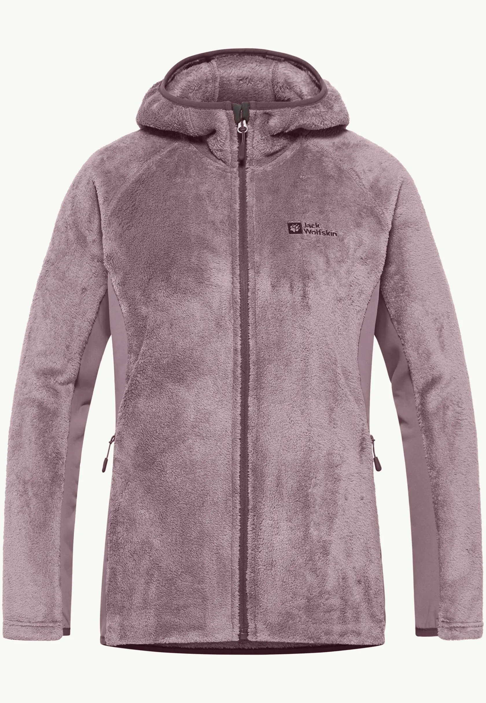 Voor- En Najaarsjacks/-Jassen|Fleece|Jack Wolfskin Rotwand Hooded Fz W