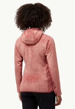 Voor- En Najaarsjacks/-Jassen|Fleece|Jack Wolfskin Rotwand Hooded Fz W