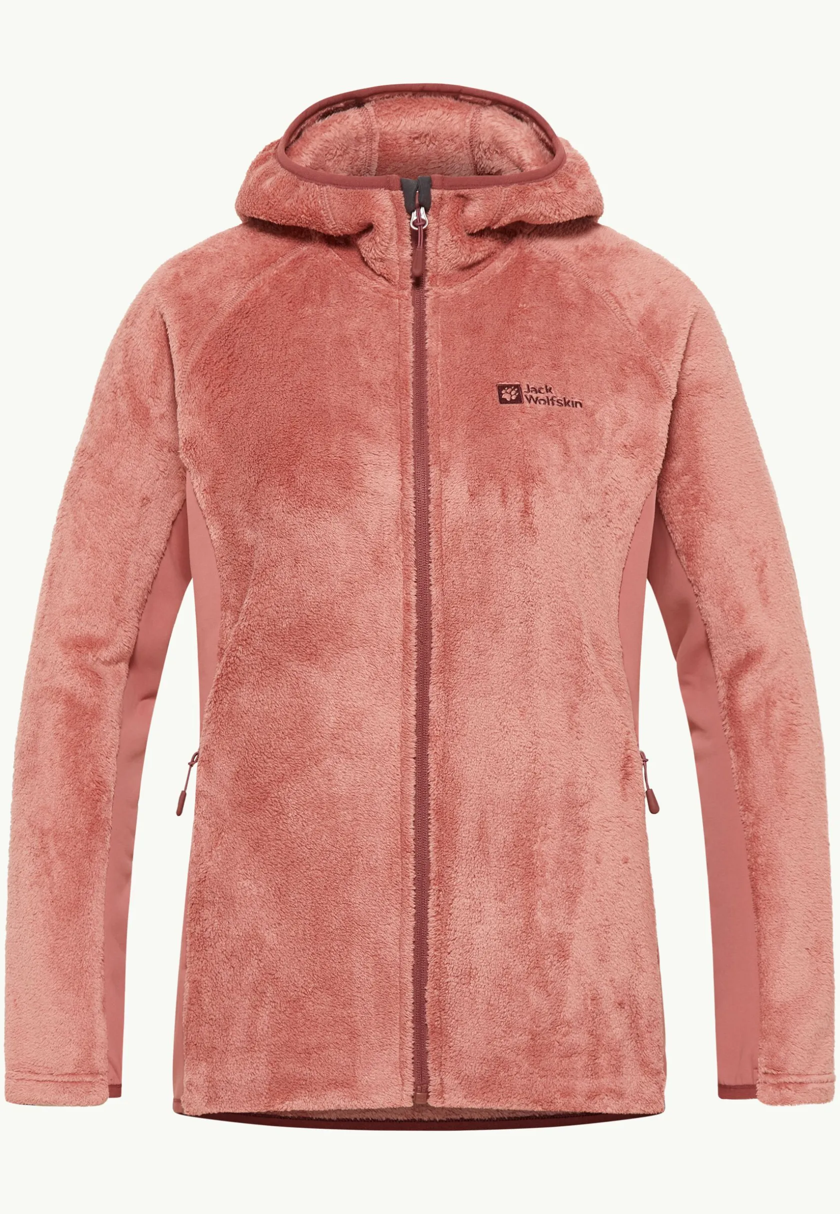 Voor- En Najaarsjacks/-Jassen|Fleece|Jack Wolfskin Rotwand Hooded Fz W