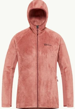 Voor- En Najaarsjacks/-Jassen|Fleece|Jack Wolfskin Rotwand Hooded Fz W