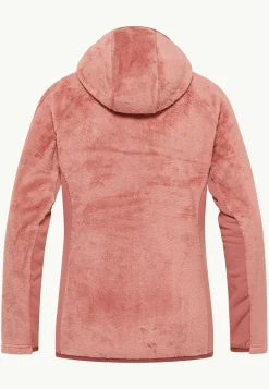 Voor- En Najaarsjacks/-Jassen|Fleece|Jack Wolfskin Rotwand Hooded Fz W