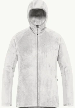 Voor- En Najaarsjacks/-Jassen|Fleece|Jack Wolfskin Rotwand Hooded Fz W