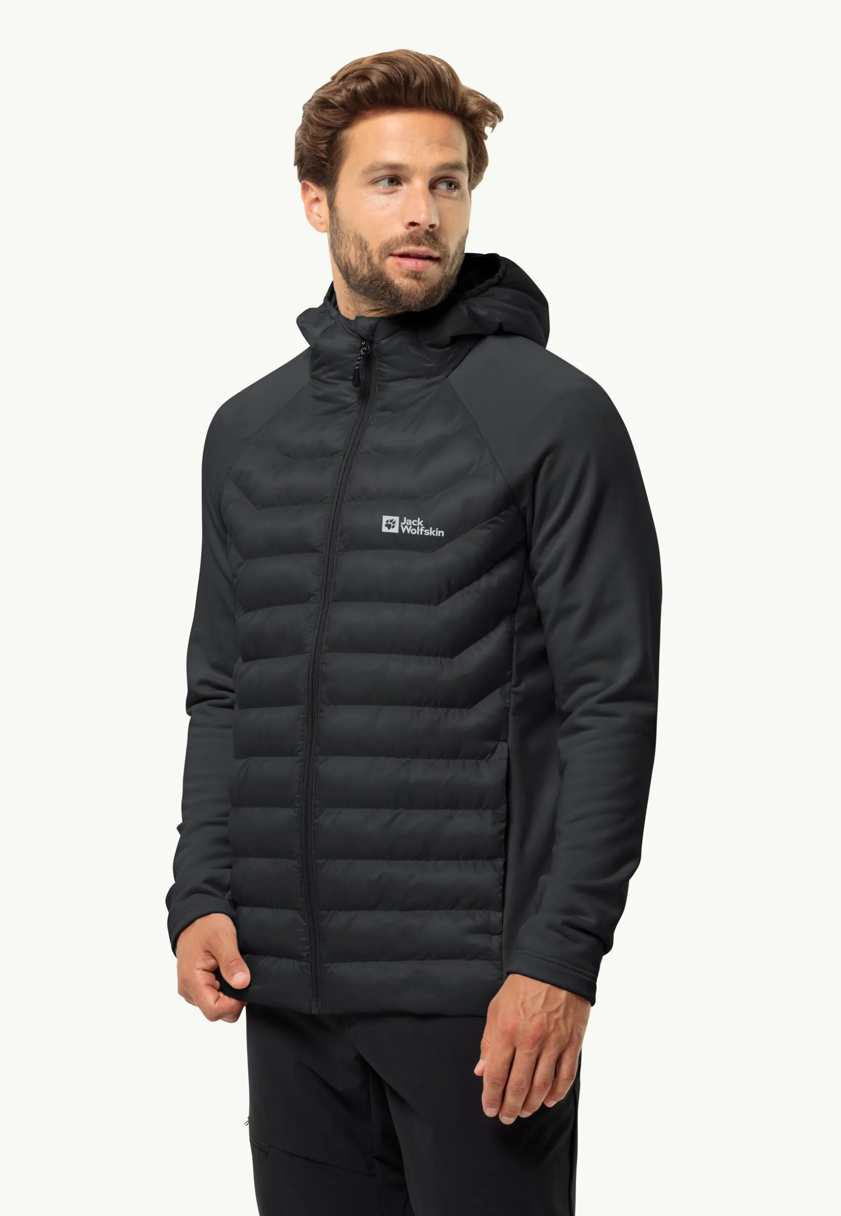 Wandelen|Voor- En Najaarsjacks/-Jassen|Jack Wolfskin Routeburn Pro Hybrid M