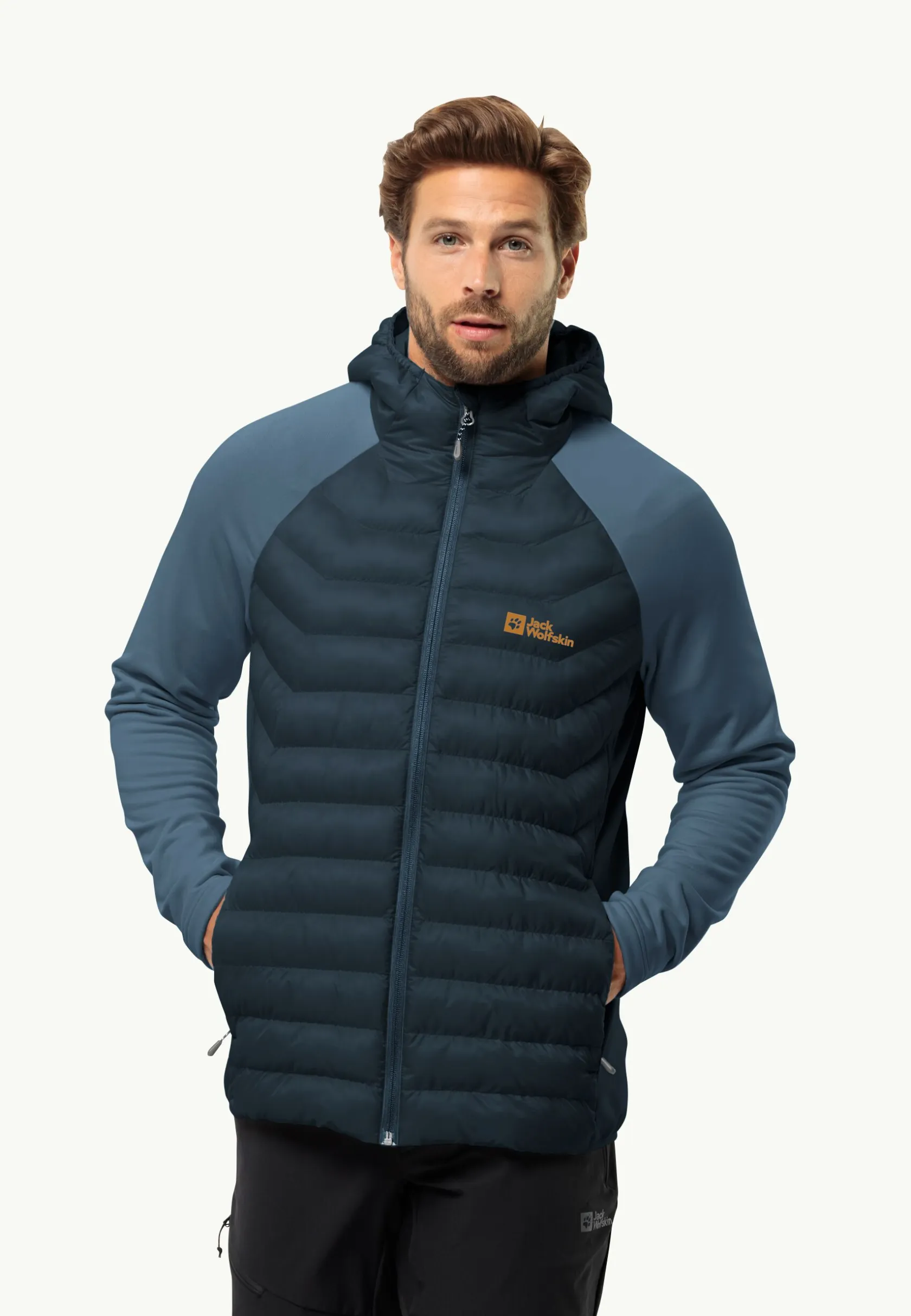 Wandelen|Voor- En Najaarsjacks/-Jassen|Jack Wolfskin Routeburn Pro Hybrid M