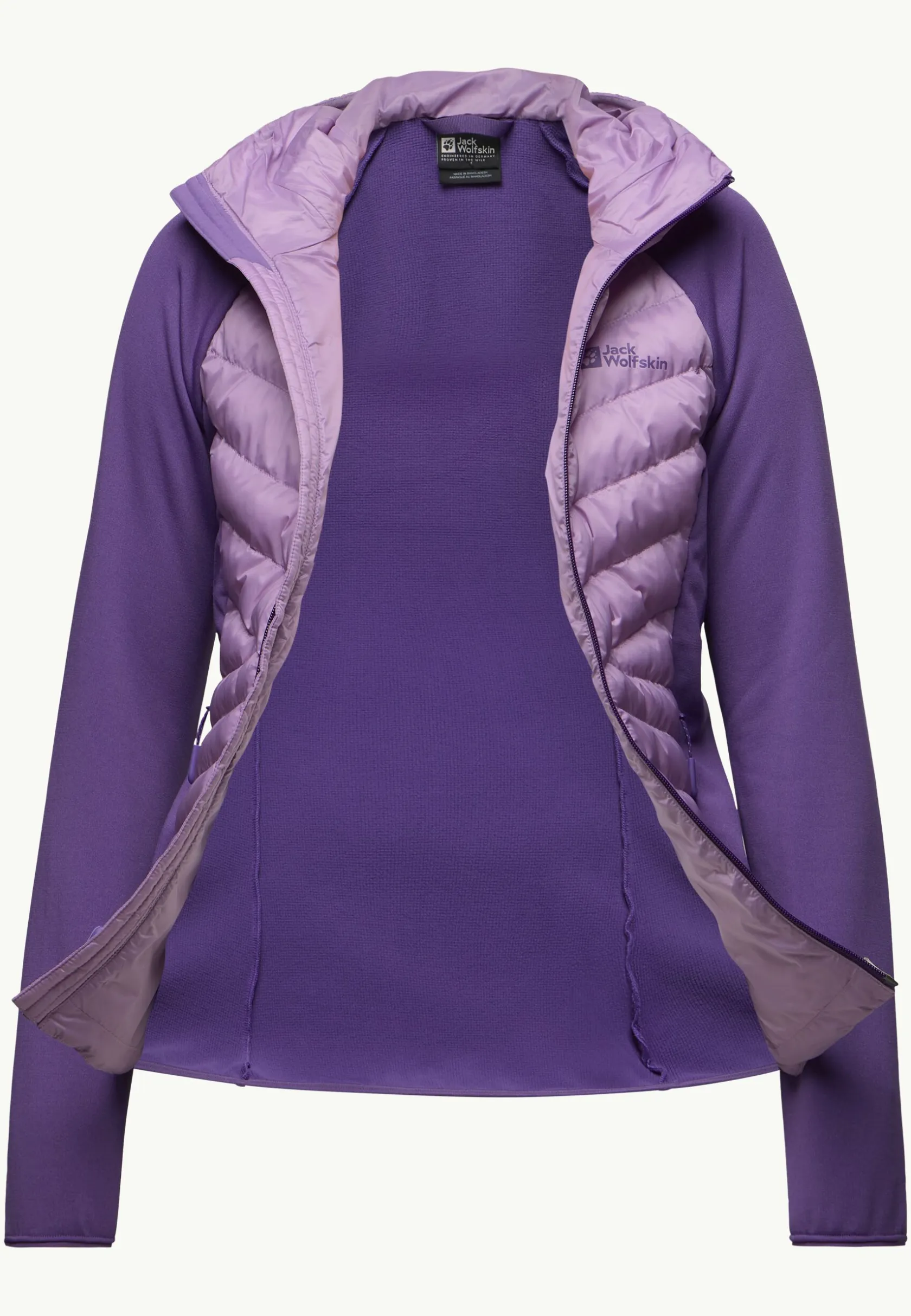 Wandelen|Voor- En Najaarsjacks/-Jassen|Jack Wolfskin Routeburn Pro Hybrid W