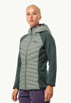 Wandelen|Voor- En Najaarsjacks/-Jassen|Jack Wolfskin Routeburn Pro Hybrid W