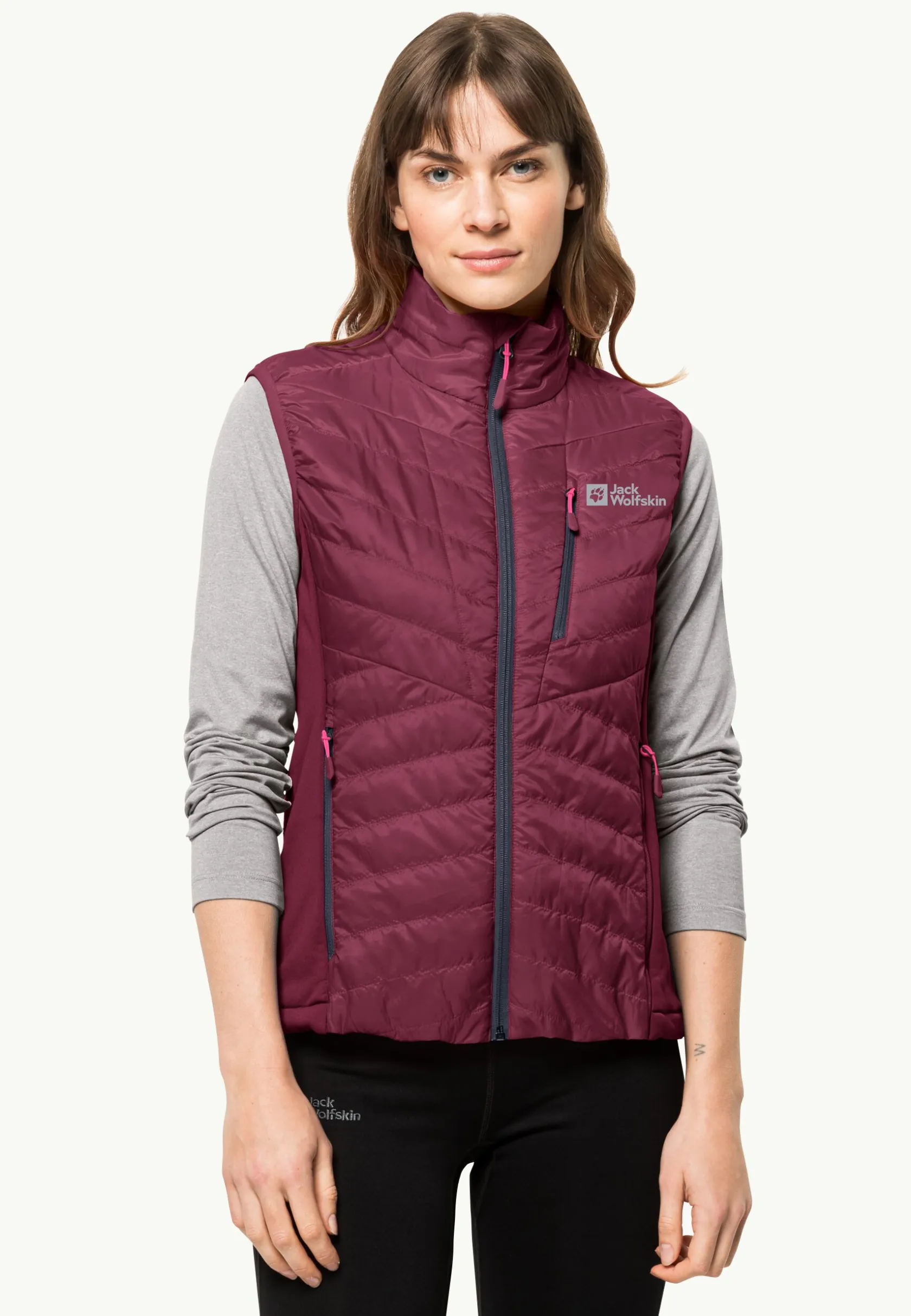 Wandelen|Voor- En Najaarsjacks/-Jassen|Jack Wolfskin Routeburn Pro Ins Vest W