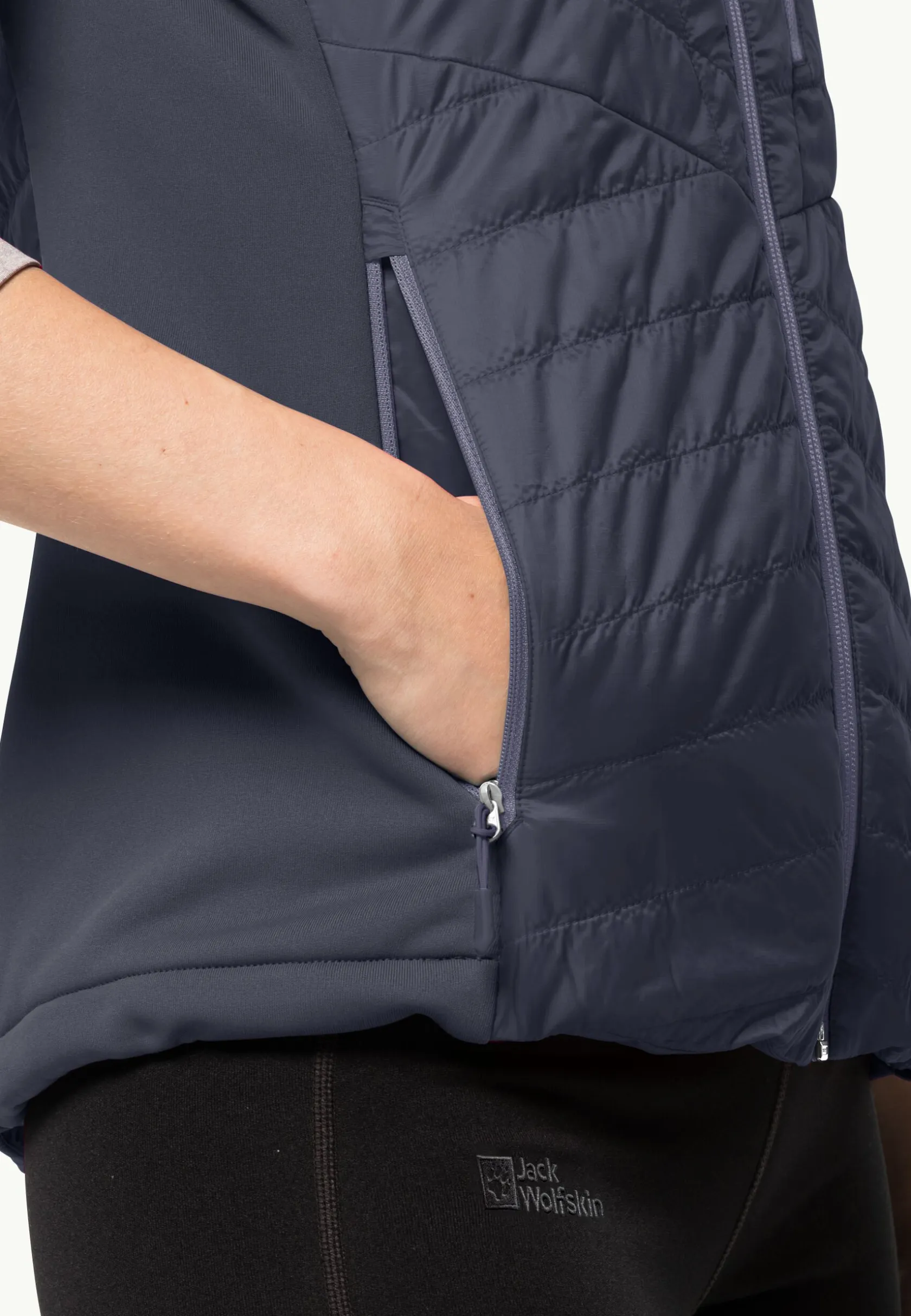 Wandelen|Voor- En Najaarsjacks/-Jassen|Jack Wolfskin Routeburn Pro Ins Vest W