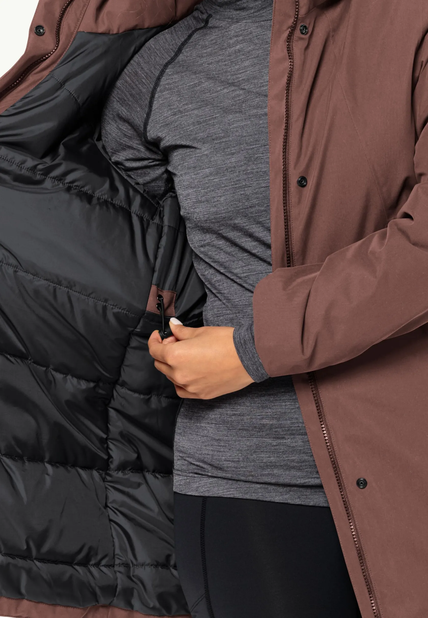 Lifestyle|Voor- En Najaarsjacks/-Jassen|Jack Wolfskin Salier Coat