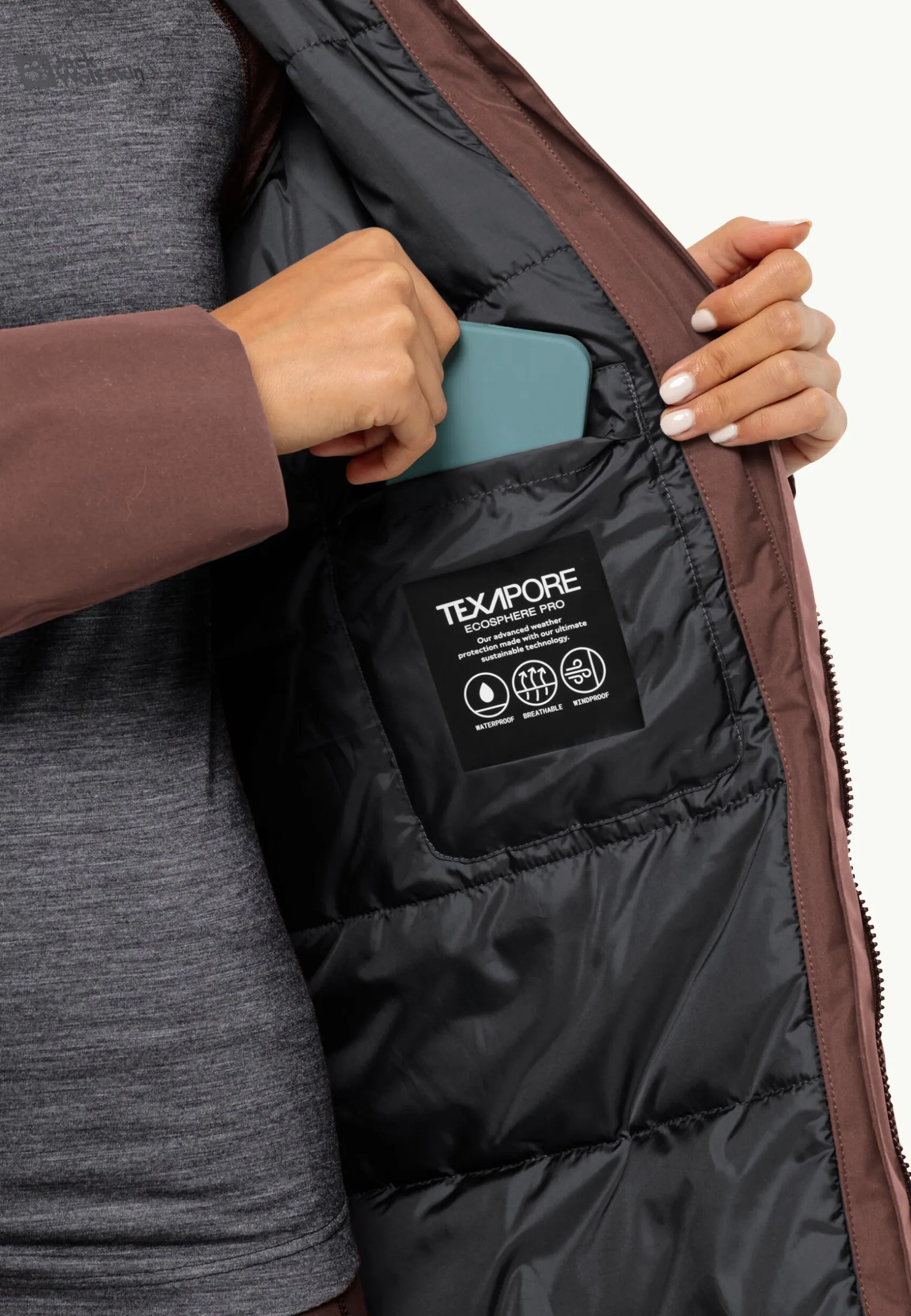 Lifestyle|Voor- En Najaarsjacks/-Jassen|Jack Wolfskin Salier Coat