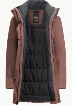 Lifestyle|Voor- En Najaarsjacks/-Jassen|Jack Wolfskin Salier Coat