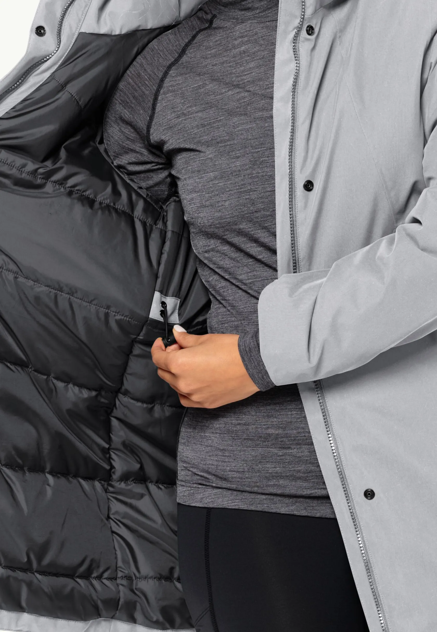Lifestyle|Voor- En Najaarsjacks/-Jassen|Jack Wolfskin Salier Coat